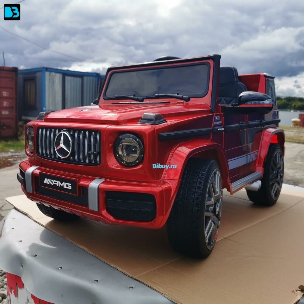 Детский электромобиль Mercedes Benz G 63 Small BBH-0002 Бордо краска