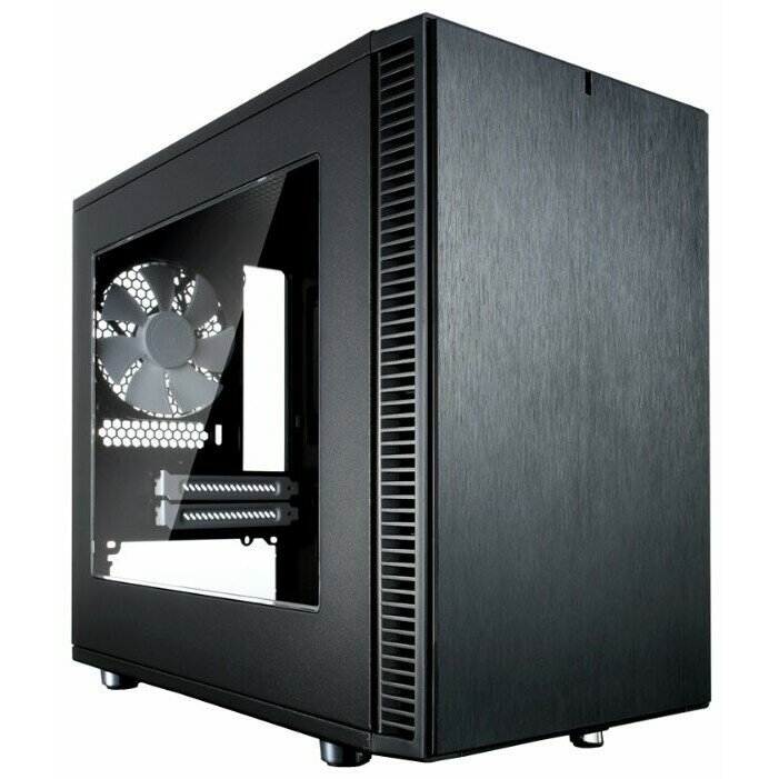 Корпус Fractal Design Define Nano S Black Window (FD-CA-DEF-NANO-S-BK-W)