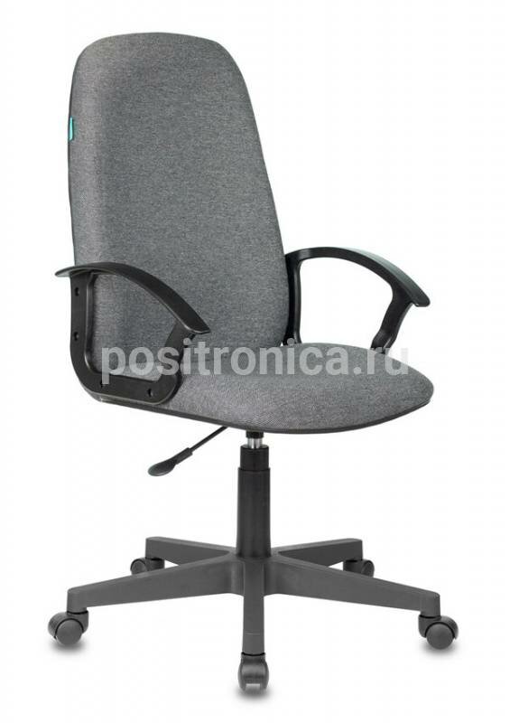 Кресло руководителя Бюрократ CH-808LT, обивка: ткань, цвет: серый