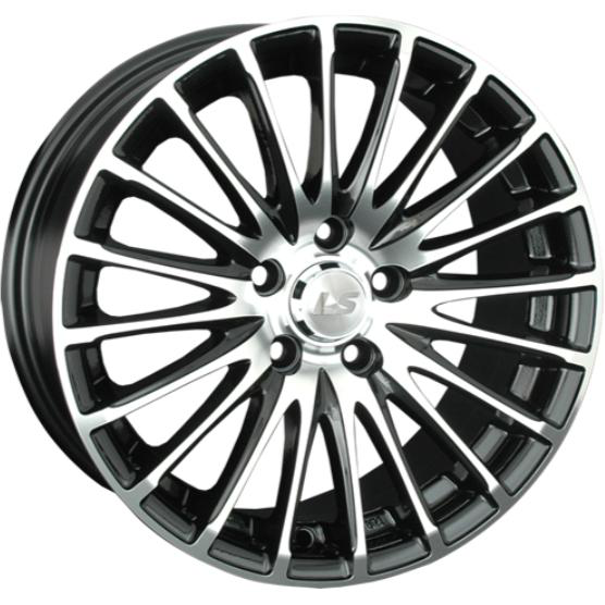 Колесный диск LS 565 7.5x17 5*100 ET42 DIA73.1 BKF