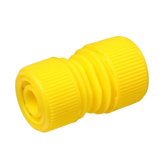 фото Муфта переходная, для шлангов 3/4" (21 мм) – 1" (25 мм), цанговое соединение, ABS-пластик, Greengo