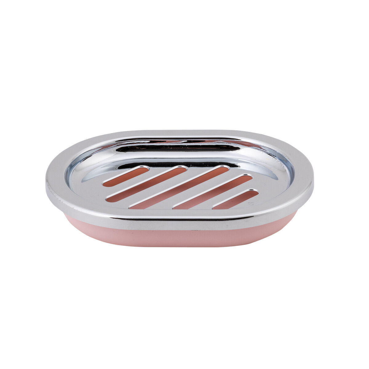 фото Мыльница Swensa Альма, пластик, розовая