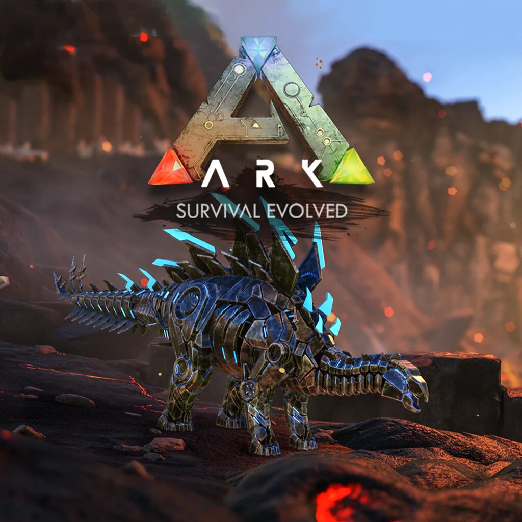 ARK: Survival Evolved Bionic Stegosaurus Skin PS4 Не диск! Цифровая версия