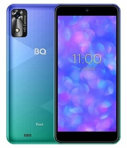 Смартфон BQ 5565L Fest 2/16 Gb Green/Blue