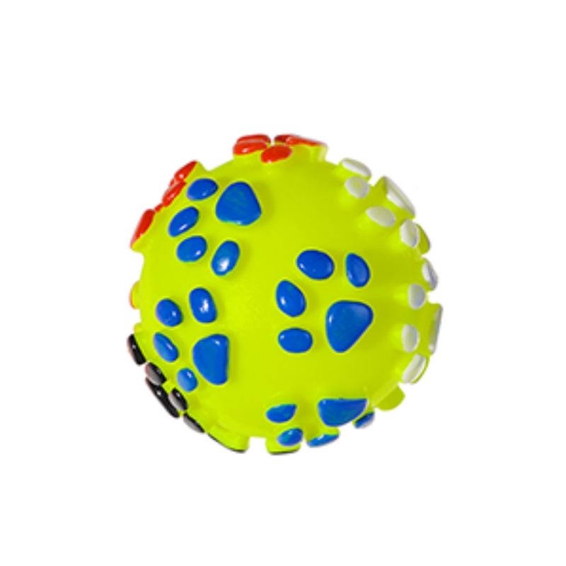 Виниловая игрушка для животных Accessories Мяч Лапки TJ2509-5 1 шт - фотография № 2