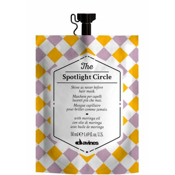 Davines The Spotlight Circle Masque - Маска-суперблеск для волос 50мл