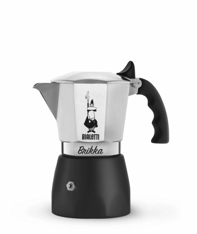 Гейзерная кофеварка Bialetti Brikka 2020 2 порции (90мл) new