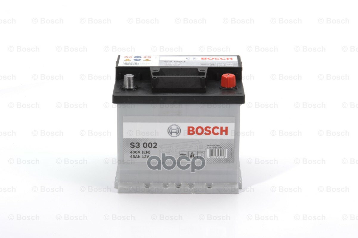 0 092 S30 020_аккумуляторная Батарея! 19.5/17.9 Евро 45ah 400a 207/175/190 Bosch арт. 0 092 S30 020