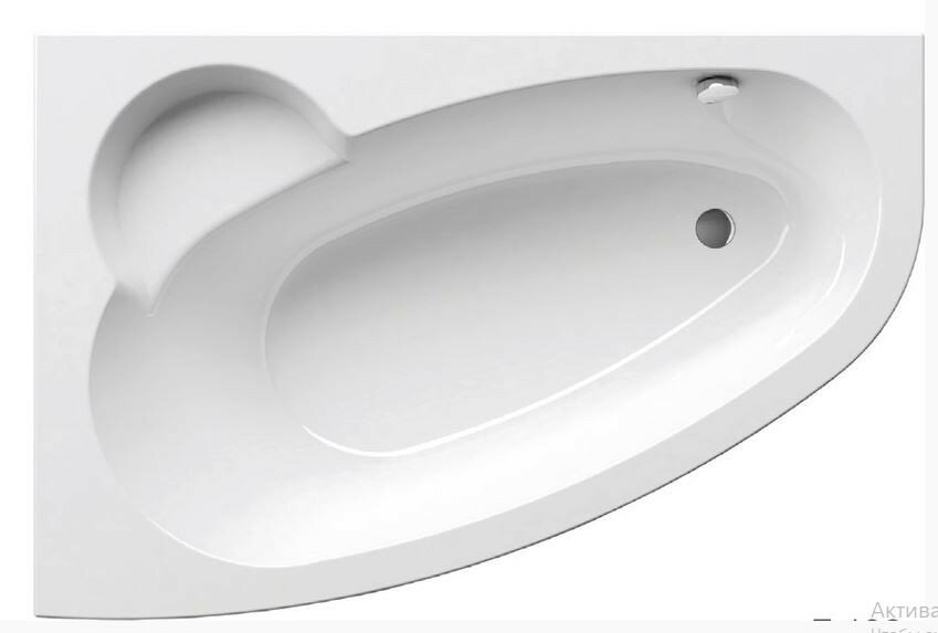 Ванна акриловая Ravak Asymmetric 170 C481000000 левая