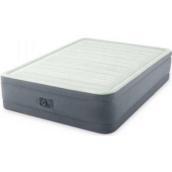 Кровать-матрас INTEX "QUEEN PREMAIRE® I ELEVATED AIRBED WITH FIBER-TECH BIP",эл/н220V,203х152х46