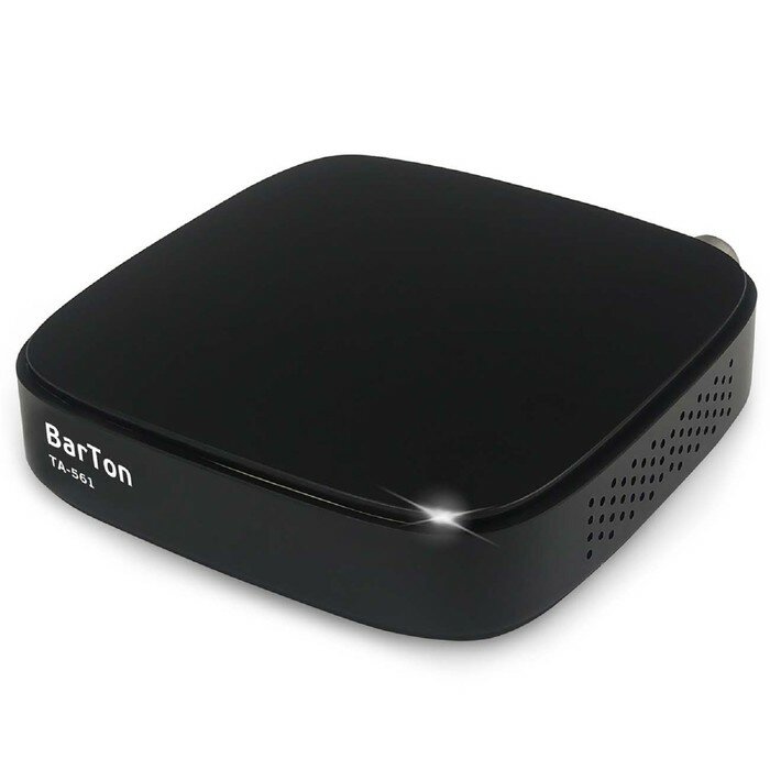 BarTon Приставка для цифрового ТВ BarTon TA-561, FullHD, DVB-T2, HDMI, USB, чёрная