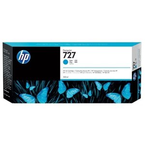 HP Картридж HP 727 Cyan F9J76A 300мл