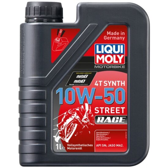 Моторное масло LIQUI MOLY Motorrad Synth 4T 10W-50 1 л (3982)