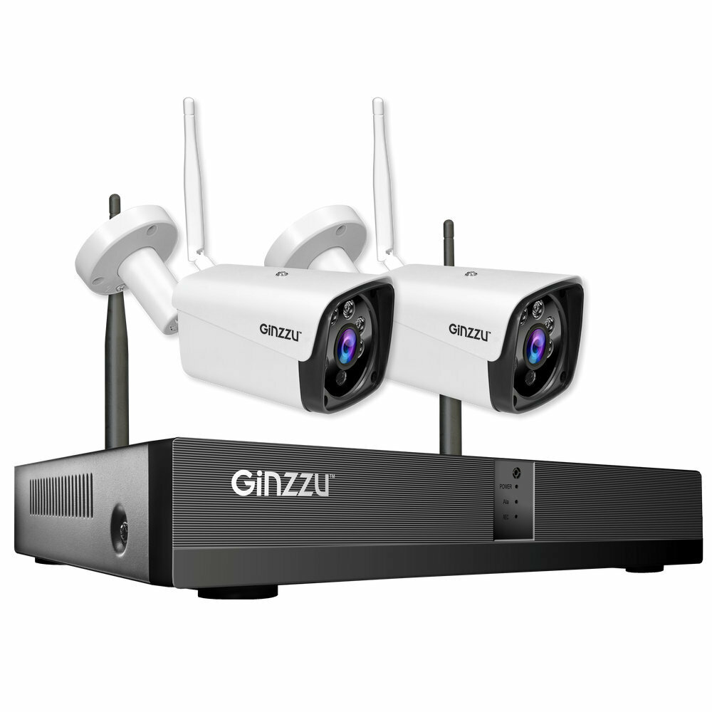 Комплект WiFi HK-4202W8ch 3Mp HDMI 2улич кам 3.0Mp IR30м