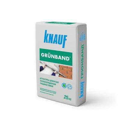 Knauf Штукатурка цементная Грюнбанд KNAUF Grunband, 25 кг