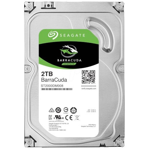 SATA 2.0 TB Seagate (ST2000DM008) BarraCuda SATA-3 6Gb/s, 7200rpm, 256MB