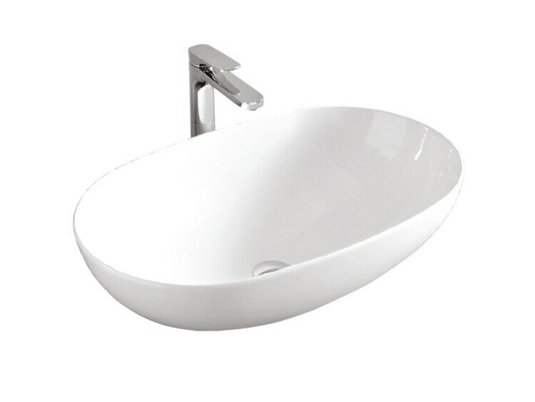 Раковины для ванной Artceram Раковина La Ciotola отверстия для смесителя-отсутствуют цвет-Glossy White (LCL002 01 00)
