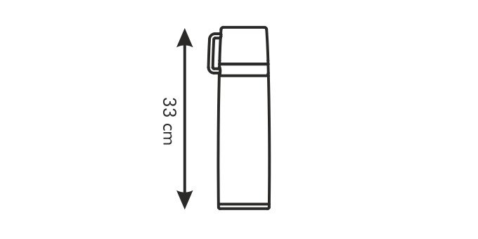 Термос с кружкой Tescoma Constant, 1.0л 318526.00 - фотография № 2