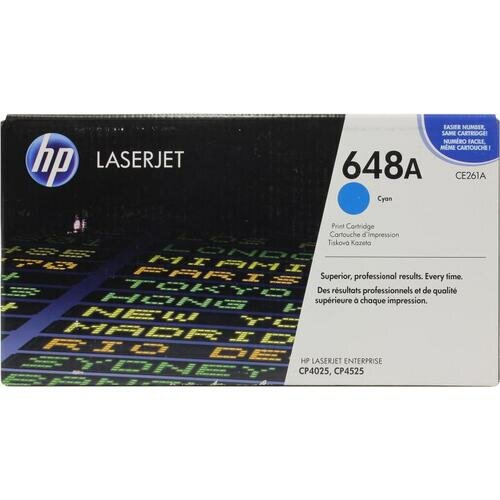 Картридж Hp CE261A (№648A) (голубой)