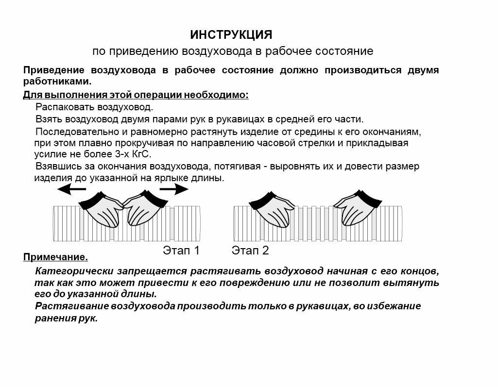 РВС Канал алюминиевый гофрированный d 100, длина 1,5 м - фотография № 2