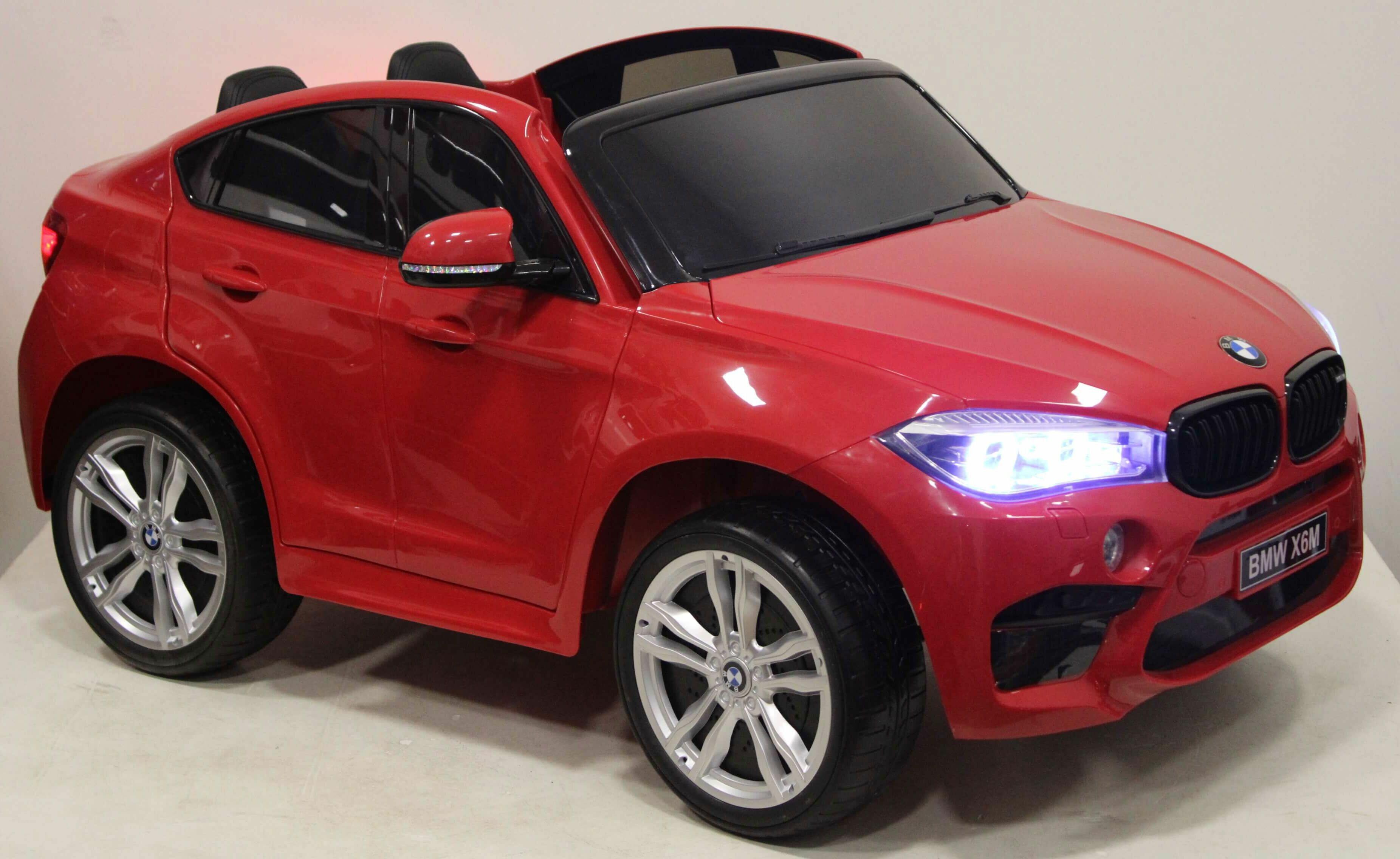 Электромобиль RiverToys BMW X6 M JJ2168 Красный