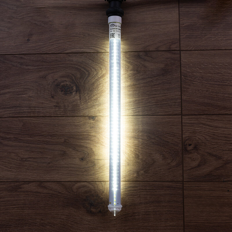 NEON-NIGHT Сосулька светодиодная 50 см, 230 В, e27, двухсторонняя, 48х2 диодов, цвет диодов белый