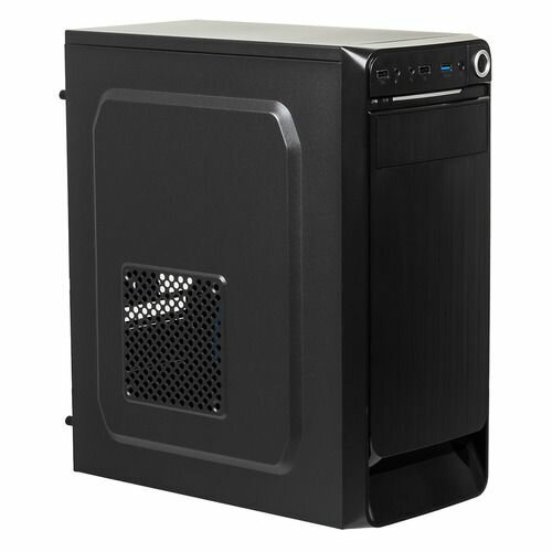 Корпус ATX Accord E-01, Midi-Tower, без БП, черный [acc e-01b]