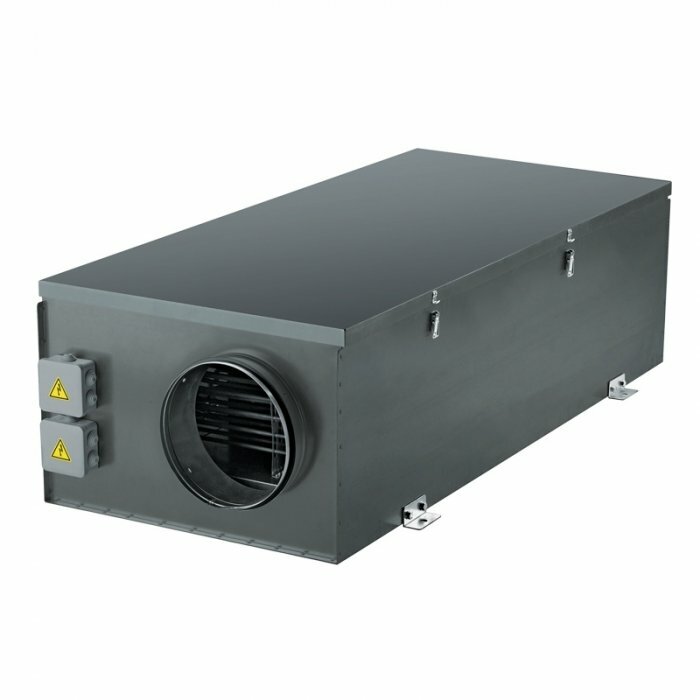 компактная приточная вентиляционная установка Zilon ZPE 500 L1 Compact с воздушным фильтром