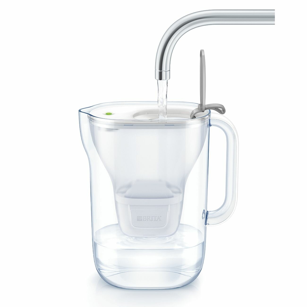 Фильтр для очистки воды BRITA Style 2,4л серый + MAXTRA+Универсальный - фотография № 4