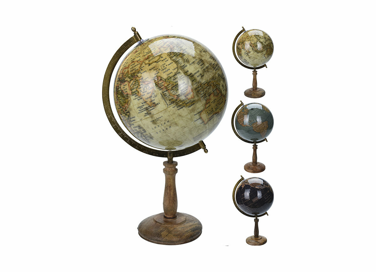 фото Глобус декоративный на подставке Garda Decor A56100530
