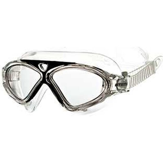 Очки для плавания ATEMI Z302 силикон серый/чёрный