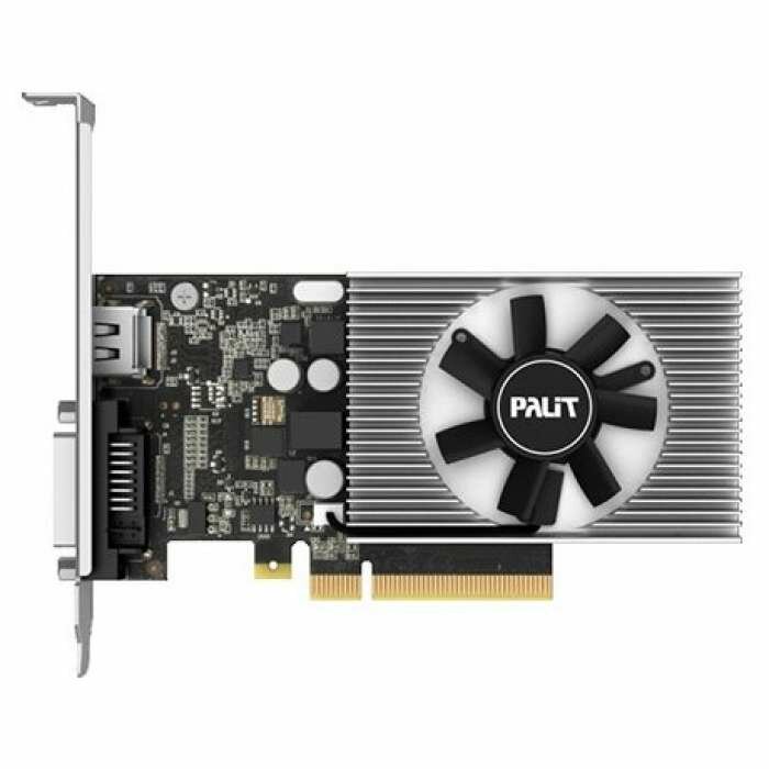 Видеокарта PALIT NEC103000646-1082F PA-GT1030 2GD4 nVidia GeForce GT 1030 2048Mb 64bit DDR4 1151/2100 DVIx1/HDMIx1/HDCP (LP) RTL