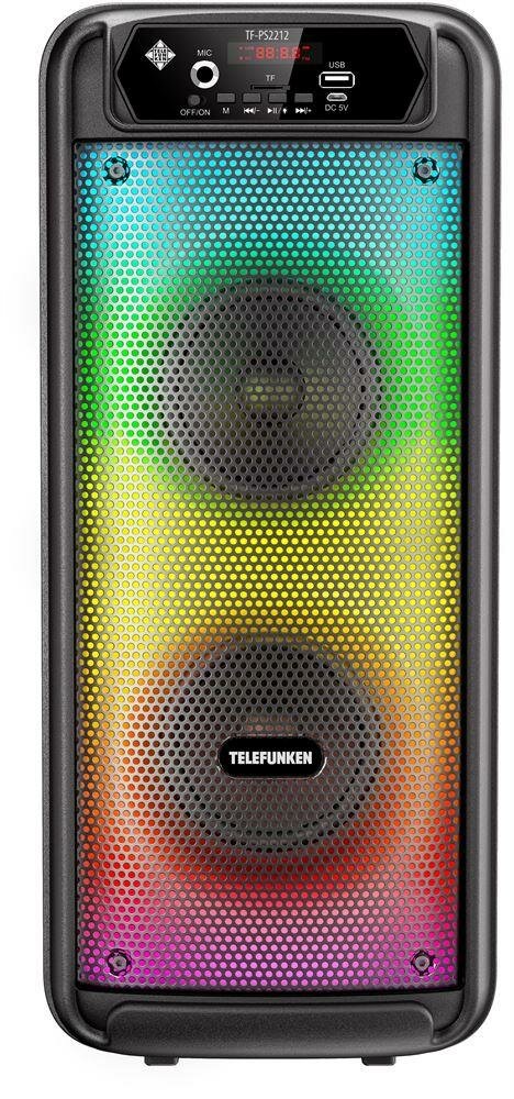 Портативная аудиосистема TELEFUNKEN TF-PS2212 60Вт черный