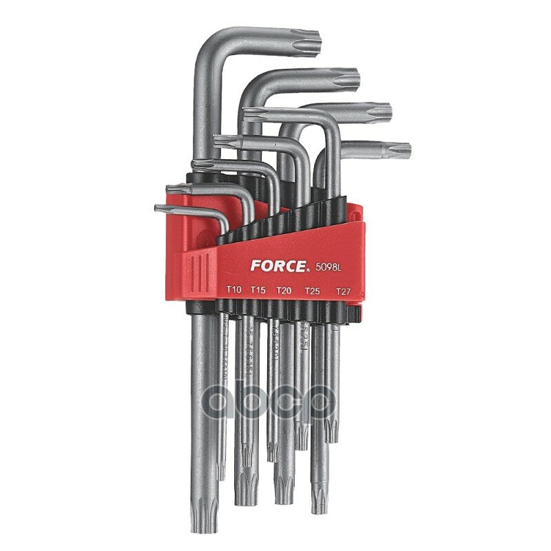 Набор Ключей Г-Образных Torx Т10-Т50 9пр Force 5098l FORCE арт. 5098L