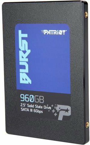 Твердотельный накопитель 960Gb SSD Patriot Burst (PBU960GS25SSDR)