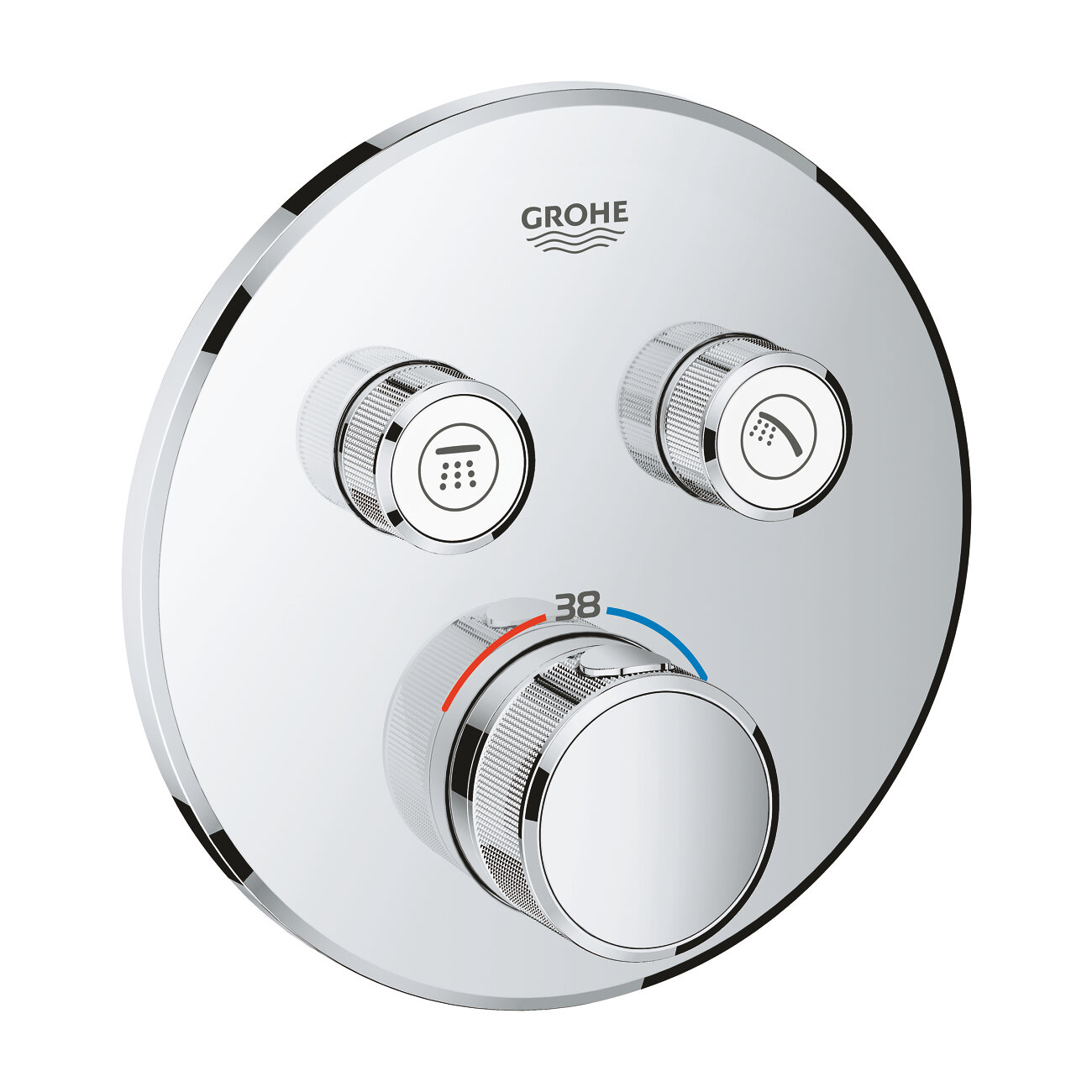 Термостат для душа Grohe Grohtherm SmartControl, 2 потребителя, хром 29119000