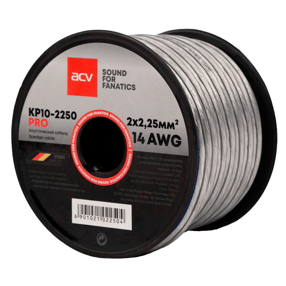 Акустический кабель 14 AWG ACV KP10-2250PRO