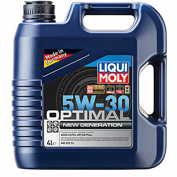 39031 LIQUI MOLY Optimal New Generation 5W-30 - 4 л. - моторное масло