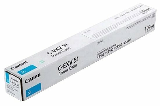 Canon Тонер/ C-EXV 51 CYAN