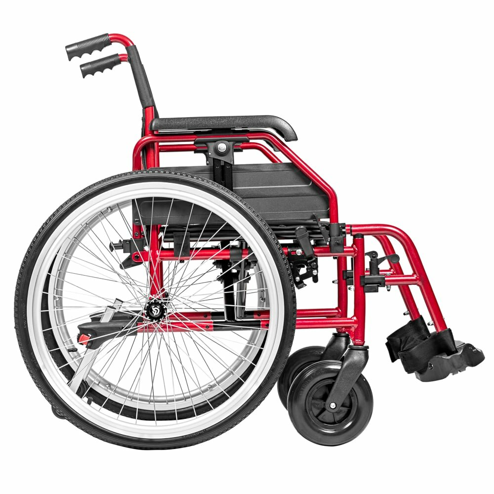 Кресло-коляска Ortonica BASE 160 AL (Base 190 new) 18" UU (45 см), алюмин.рама