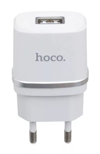 Сетевое З/У HOCO C11 1USB 1.0A белый