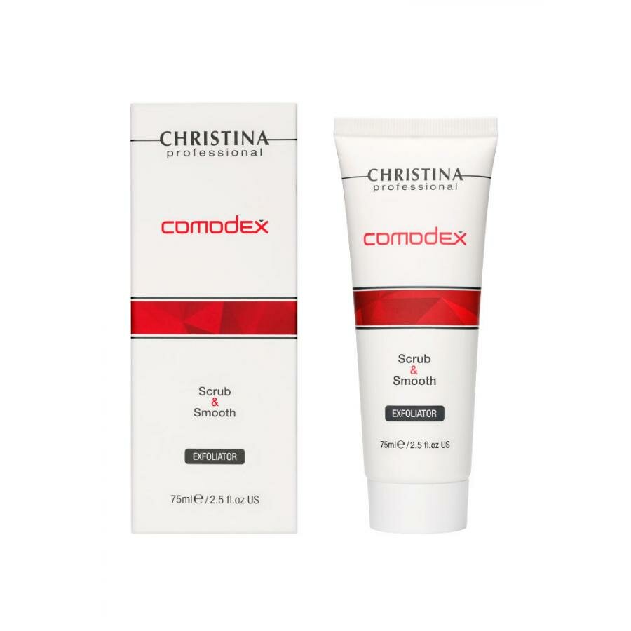 Выравнивающий скраб-эксфолиатор Christina Comodex Scrub & Smooth Exfoliator, 75мл