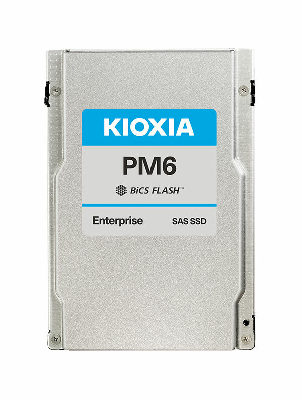 Накопитель SSD Kioxia PM6-R KPM61RUG1T92/SAS 4.0/1.92 TB /Скорость чтения 4150МБайт/с Скорость записи 2700МБайт/с