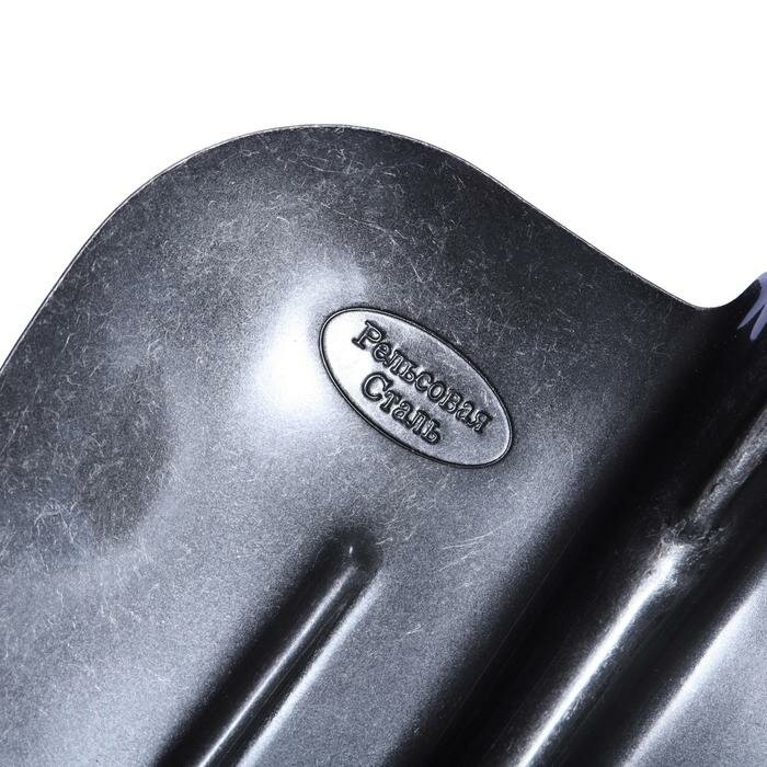 Лопата штыковая, острая, рудная, сталь, тулейка 40 мм, без черенка - фотография № 3