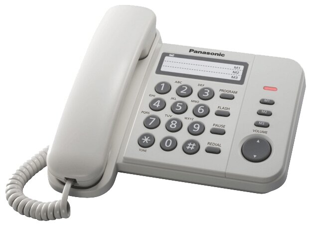   Panasonic KX-TS2352RUW White