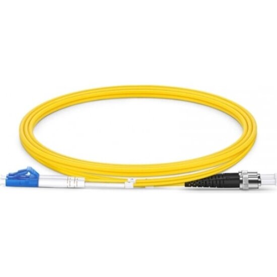 Патч-корд оптический Toplan , дуплексный, LC/APC-ST/APC, 657A1, 100 м, LSZH