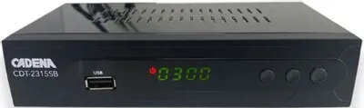 Цифровой ресивер DVB-T2 CADENA CDT-2315SB черный