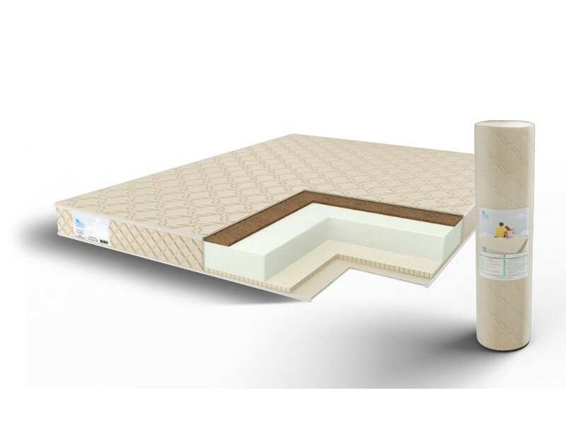Матрас Comfort Line Cocos-Latex2 Eco Roll Slim, 90x200 см