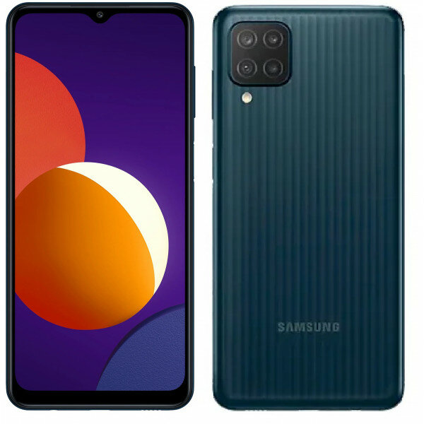 Смартфон Samsung Galaxy M12 3/32 ГБ, черный