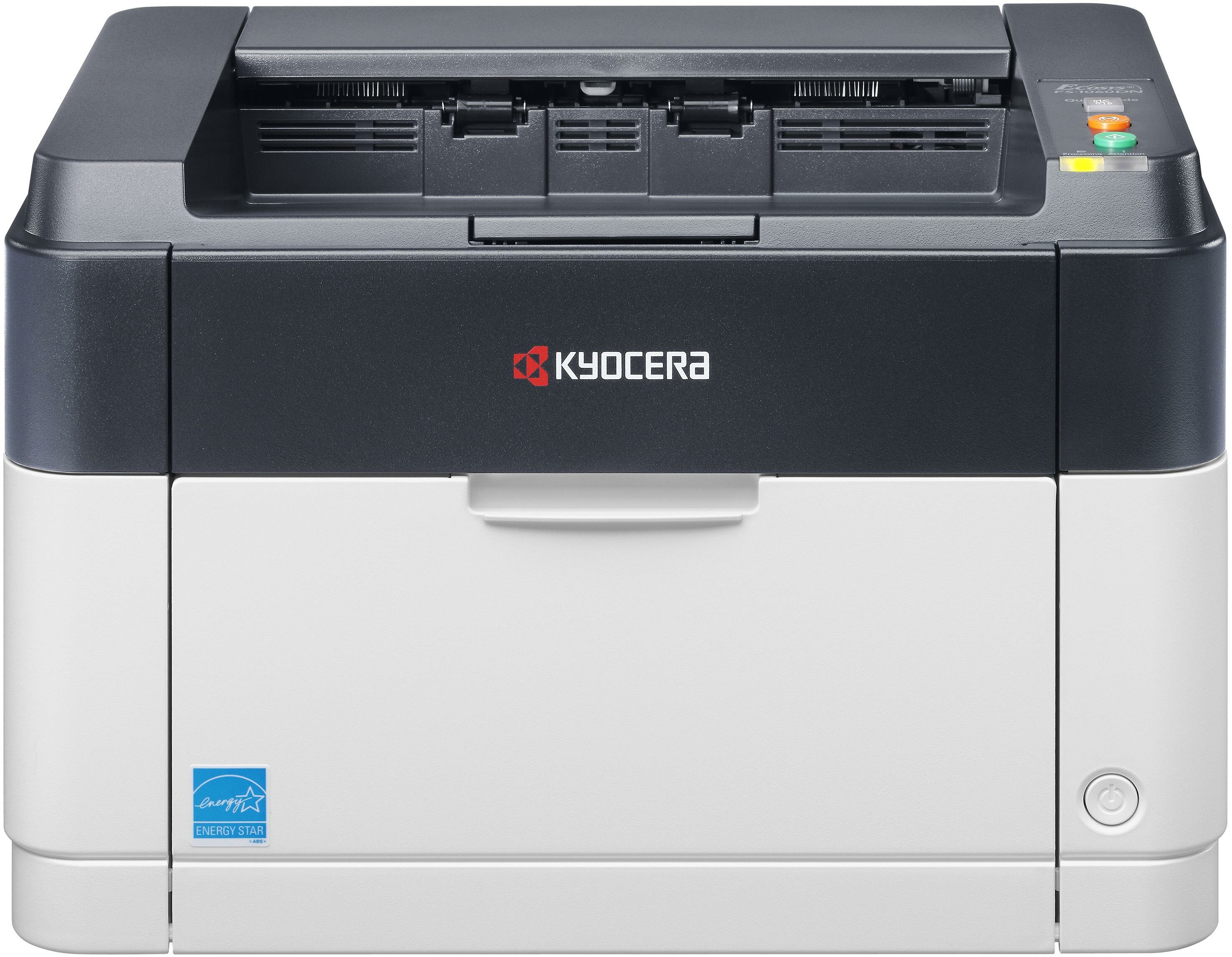 Принтер лазерный KYOCERA ECOSYS FS-1060DN, 25 стр/мин, A4, продажа только с доп. тонером TK-1120